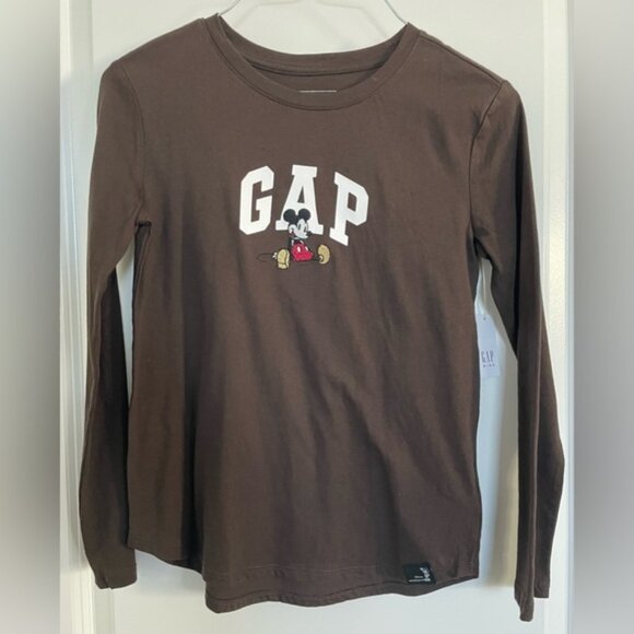 Girls Size L Bundle 2 Pc Puffer Vest And Long Sleeve Tee Old Navy Gap x Disney - Picture 9 of 14